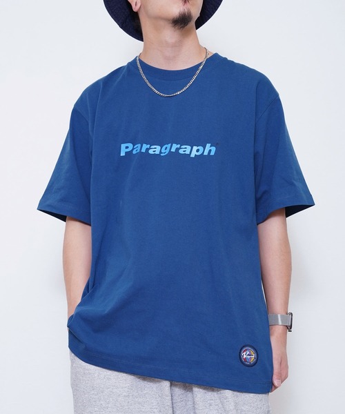 Paragraph(パラグラフ)の「Paragraph パラグラフ CLASSIC アースロゴ 半袖Tシャツ(Tシャツ/カットソー・メンズ・ネイビー/グレー/パープル/ライトグリーン/ピンク/スカイブルー/ホワイト/チャコール/ライトグレー・FREE)」の7枚目の写真