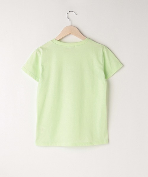 by LOVEiT（バイラビット）の「ラビ子アイコン半袖Ｔシャツ【PTPR】（Tシャツ/カットソー・キッズ・ピンク/オフホワイト/ミント/チャコール・150cm/130cm/140cm/160cm/120cm）」の6枚目の写真