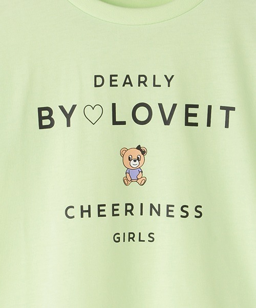 by LOVEiT（バイラビット）の「ラビ子アイコン半袖Ｔシャツ【PTPR】（Tシャツ/カットソー・キッズ・ピンク/オフホワイト/ミント/チャコール・150cm/130cm/140cm/160cm/120cm）」の10枚目の写真