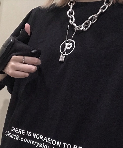 NOVESSEL(ノベセル)の「『NOVESSEL/ノベセル』 パドロックネックレス(ネックレス・レディース・シルバー・FREE)」の8枚目の写真