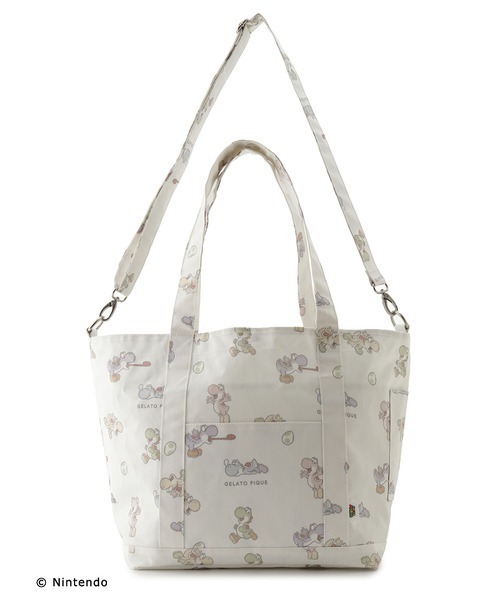 な*☆様 【新品】ジェラピケ ヨッシー　ママバッグ gelato pique（ジェラートピケ）の「【スーパーマリオ】ヨッシー柄ママ