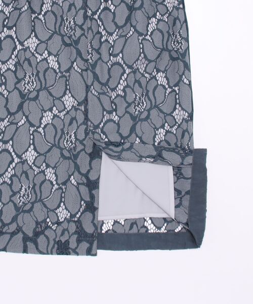 FRAY I.D(フレイアイディー)の「レースタイトスカート(スカート・レディース・ミント/ホワイト/イエロー・1/0)」の18枚目の写真