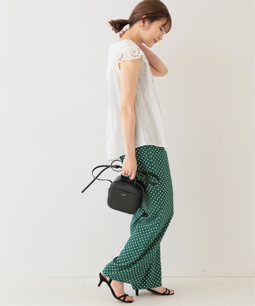 SLOBE IENAスローブイエナ ボリュームギャザーイージーパンツ SLOBE IENA（スローブイエナ）の「ボリュームギャザーイージー