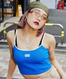 UGG | UGG@mos スクエアロゴ刺繍 リブキャミ(キャミソール)