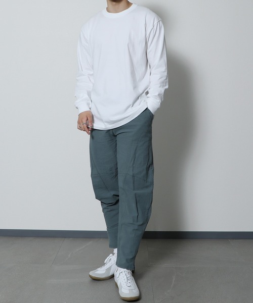 SETUP7(セットアップセブン)の「【SETUP7】コットンタッチリラックステーパードパンツ KNF(その他パンツ・メンズ・ブラック/ネイビー/グレー・FREE)」の8枚目の写真