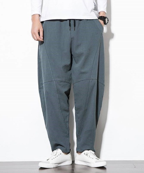 SETUP7(セットアップセブン)の「【SETUP7】コットンタッチリラックステーパードパンツ KNF(その他パンツ・メンズ・ブラック/ネイビー/グレー・FREE)」の11枚目の写真