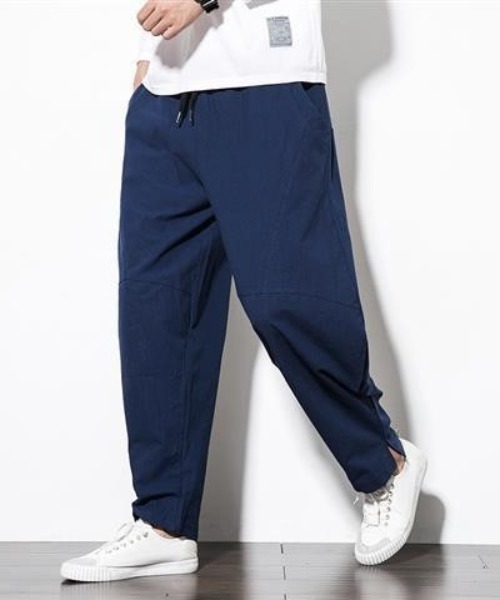 SETUP7(セットアップセブン)の「【SETUP7】コットンタッチリラックステーパードパンツ KNF(その他パンツ・メンズ・ブラック/ネイビー/グレー・FREE)」の10枚目の写真