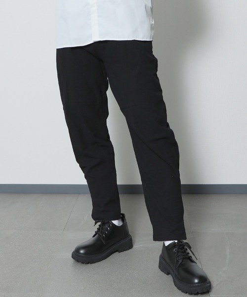 SETUP7(セットアップセブン)の「【SETUP7】コットンタッチリラックステーパードパンツ KNF(その他パンツ・メンズ・ブラック/ネイビー/グレー・FREE)」の9枚目の写真