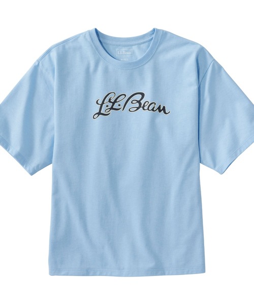 L.L.Bean（エルエルビーン）の「ジャパン・フィット　グラフィック・オーバーサイズ・カジュアル・ティ ジャパン・フィット（Tシャツ/カットソー・レディース・オレンジ系その他/オレンジ系その他2/ネイビー系1/ネイビー系2/ライトグレー系1/ネイビー系/ホワイト系2/ライトグレー系/ホワイト系/ホワイト系1/ネイビー系3/ネイビー系4/ネイビー系5/サックスブルー系/サックスブルー系1/サックスブルー系2/ライトイエロー系2/ライトグレー系2/ライトイエロー系/ライトイエロー系1/ライトグレー系3/ライトイエロー系3/ライトグレー系4/サックスブルー系3・SMALL/MEDIUM/LARGE）」の16枚目の写真