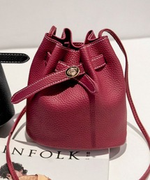 DAY CLOSET | ころんと可愛いきれいめ巾着ショルダーバッグ(ショルダーバッグ)