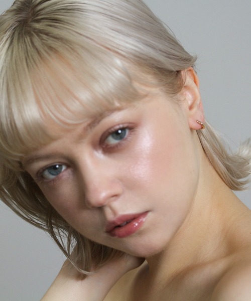 cui-cui（キュイキュイ）の「ゴールド スナップ フープ ピアス | K10YG（ピアス（両耳用）・レディース・イエローゴールド・FREE）」の9枚目の写真