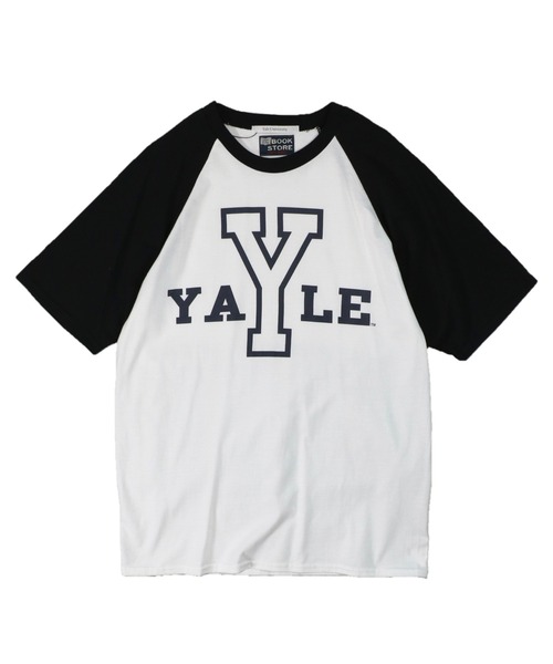 SUNNY SPORTS(サニースポーツ)の「SUNNY SPORTS / サニースポーツ YALE BASEBALL SS TEE イェール大学 ラグランTシャツ(Tシャツ/カットソー・メンズ・グレー/インディゴブルー/ブラック・SMALL/MEDIUM/X-LARGE/LARGE)」の2枚目の写真