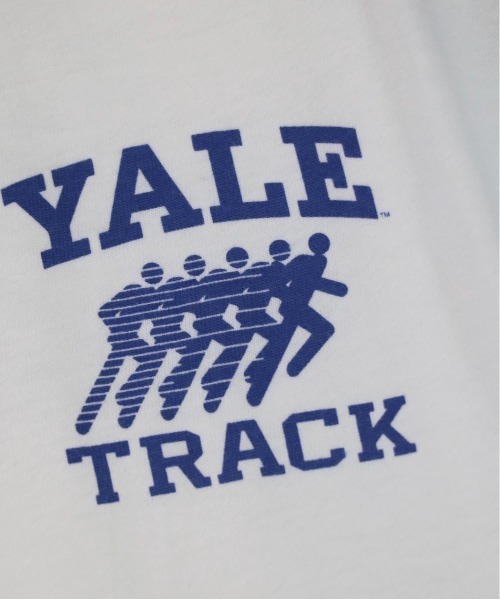 SUNNY SPORTS(サニースポーツ)の「SUNNY SPORTS / サニースポーツ YALE BASEBALL SS TEE イェール大学 ラグランTシャツ(Tシャツ/カットソー・メンズ・グレー/インディゴブルー/ブラック・SMALL/MEDIUM/X-LARGE/LARGE)」の4枚目の写真