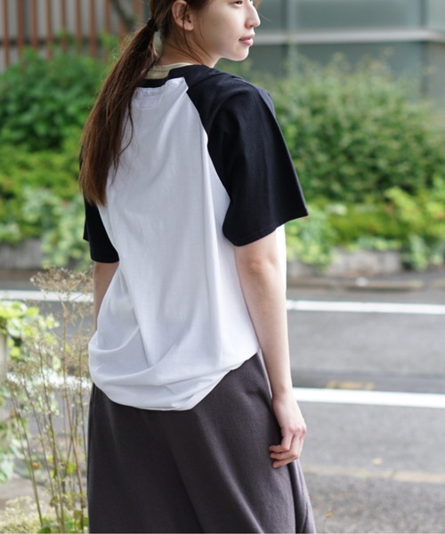 SUNNY SPORTS(サニースポーツ)の「SUNNY SPORTS / サニースポーツ YALE BASEBALL SS TEE イェール大学 ラグランTシャツ(Tシャツ/カットソー・メンズ・グレー/インディゴブルー/ブラック・SMALL/MEDIUM/X-LARGE/LARGE)」の17枚目の写真