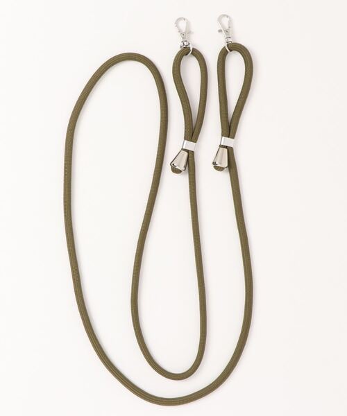 Me%(ミィパーセント)の「カラーロープモバイルストラップ(スマホグッズ・レディース・ブラック/ベージュ系その他/グリーン/ピンク/グレー/オフホワイト/エンジ/チャコールグレー/ベージュ/ブラウン/アイボリー/オレンジ/ブルー/その他1/パープル/ピンク系その他/ピンク系その他2/ブラック系その他・FREE)」の10枚目の写真