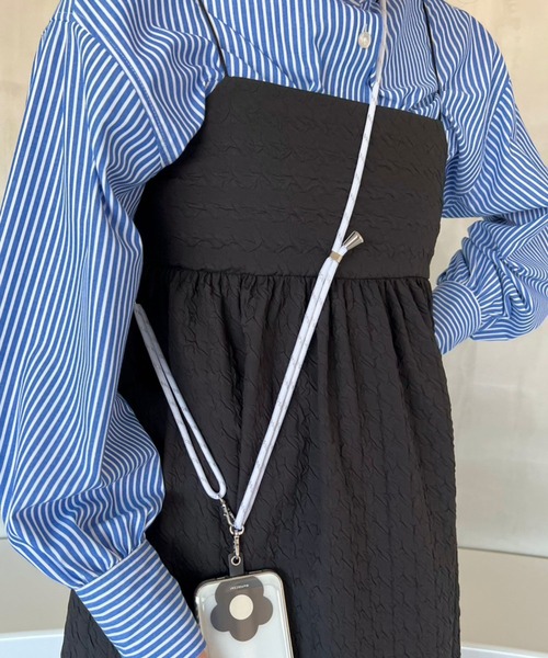 Me%(ミィパーセント)の「カラーロープモバイルストラップ(スマホグッズ・レディース・ブラック/ベージュ系その他/グリーン/ピンク/グレー/オフホワイト/エンジ/チャコールグレー/ベージュ/ブラウン/アイボリー/オレンジ/ブルー/その他1/パープル/ピンク系その他/ピンク系その他2/ブラック系その他・FREE)」の18枚目の写真