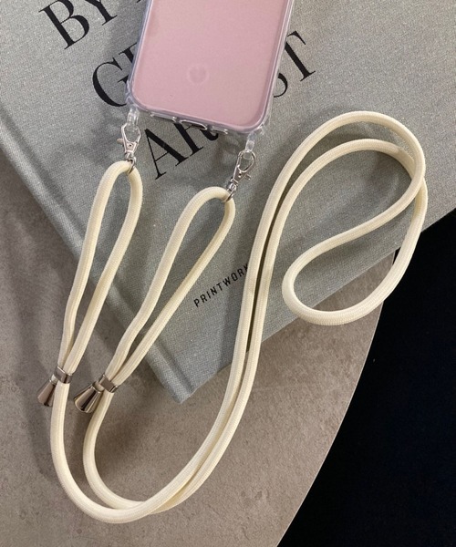 Me%(ミィパーセント)の「カラーロープモバイルストラップ(スマホグッズ・レディース・ブラック/ベージュ系その他/グリーン/ピンク/グレー/オフホワイト/エンジ/チャコールグレー/ベージュ/ブラウン/アイボリー/オレンジ/ブルー/その他1/パープル/ピンク系その他/ピンク系その他2/ブラック系その他・FREE)」の8枚目の写真