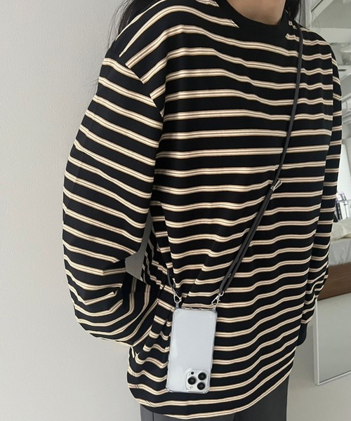 Me%(ミィパーセント)の「カラーロープモバイルストラップ(スマホグッズ・レディース・ブラック/ベージュ系その他/グリーン/ピンク/グレー/オフホワイト/エンジ/チャコールグレー/ベージュ/ブラウン/アイボリー/オレンジ/ブルー/その他1/パープル/ピンク系その他/ピンク系その他2/ブラック系その他・FREE)」の5枚目の写真