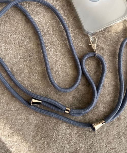 Me%(ミィパーセント)の「カラーロープモバイルストラップ(スマホグッズ・レディース・ブラック/ベージュ系その他/グリーン/ピンク/グレー/オフホワイト/エンジ/チャコールグレー/ベージュ/ブラウン/アイボリー/オレンジ/ブルー/その他1/パープル/ピンク系その他/ピンク系その他2/ブラック系その他・FREE)」の11枚目の写真