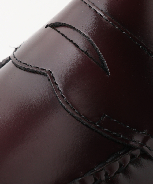 G.H.BASS（ジーエイチバス）の「"国内限定モデル"【G.H.BASS / ジー エイチ バス】WEEJUN 90 LOGAN MOC（ローファー・メンズ・ブラック/ボルドー・9/8.5/XX-SMALL/7.5）」の21枚目の写真