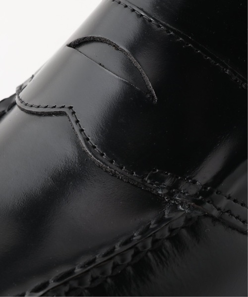 G.H.BASS（ジーエイチバス）の「"国内限定モデル"【G.H.BASS / ジー エイチ バス】WEEJUN 90 LOGAN MOC（ローファー・メンズ・ブラック/ボルドー・9/8.5/XX-SMALL/7.5）」の10枚目の写真