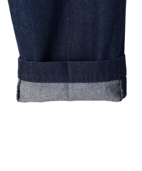 koe（コエ）の「【MENS】デニムタックスラックス*（デニムパンツ・メンズ・ライトインディゴブルー/ワンウォッシュ・M/L）」の11枚目の写真