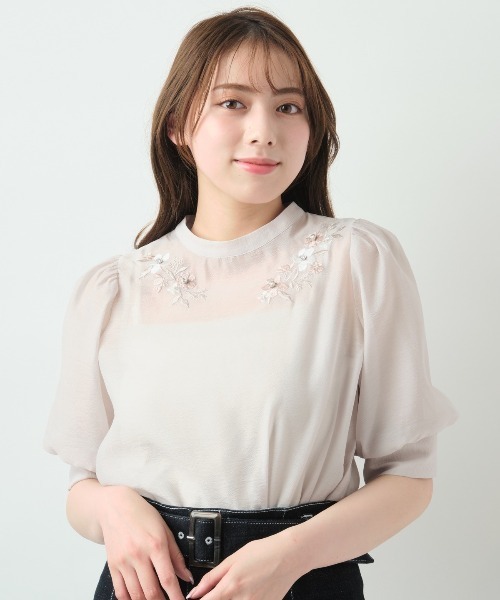 WILLSELECTION - WILLSELECTION♡刺繍ブラウス セール 30%OFF】刺繍襟ブラウス(5分袖)(505255338) | ウィル