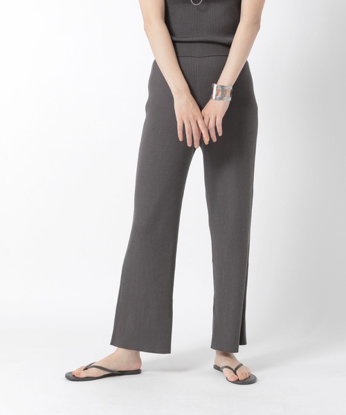 Chaos（カオス）の「Chaos(カオス)/プレアリブパンツ（その他パンツ・レディース・ブラック/チャコールグレー/モカ・36inch/38inch）」の12枚目の写真