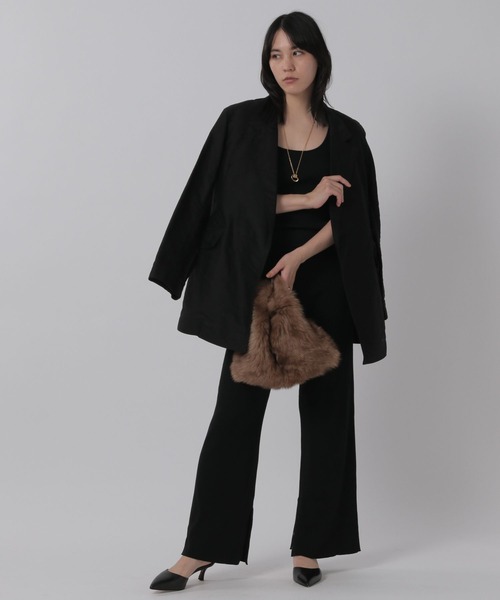 Chaos（カオス）の「Chaos(カオス)/プレアリブパンツ（その他パンツ・レディース・ブラック/チャコールグレー/モカ・36inch/38inch）」の22枚目の写真