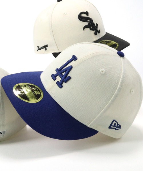 59FIFTY MLB 2-Tone シカゴ・ホワイトソックス クロームホワイト LP 59FIFTY MLB 2-Tone シカゴ・ホワイトソックス クローム