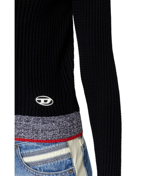 DIESEL ロゴ入り長袖　カーディガン DIESEL｜キッズ カーディガン ロゴ | Rakuten Fashion(楽天