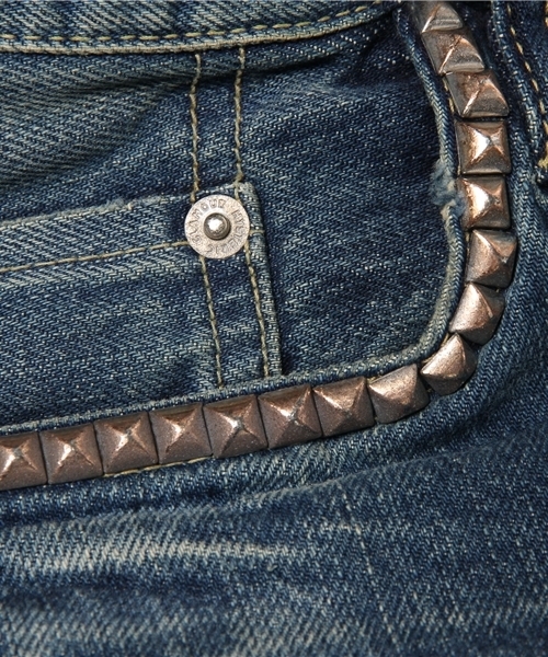 HYSTERIC GLAMOUR（ヒステリックグラマー）の「PF加工デニム スリムストレートパンツ（デニムパンツ・メンズ・インディゴブルー・28inch/32inch/30inch/34inch/31inch/29inch）」の10枚目の写真