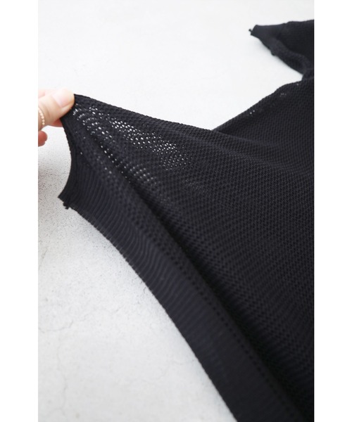 風を通す オシャレな大人のメッシュトップス（Tシャツ/カットソー）｜CAWAII（カワイイ）