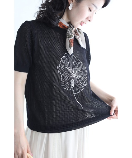 風を通す オシャレな大人のメッシュトップス（Tシャツ/カットソー）｜CAWAII（カワイイ）