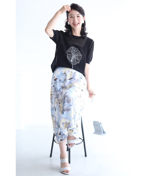風を通す オシャレな大人のメッシュトップス（Tシャツ/カットソー）｜CAWAII（カワイイ）