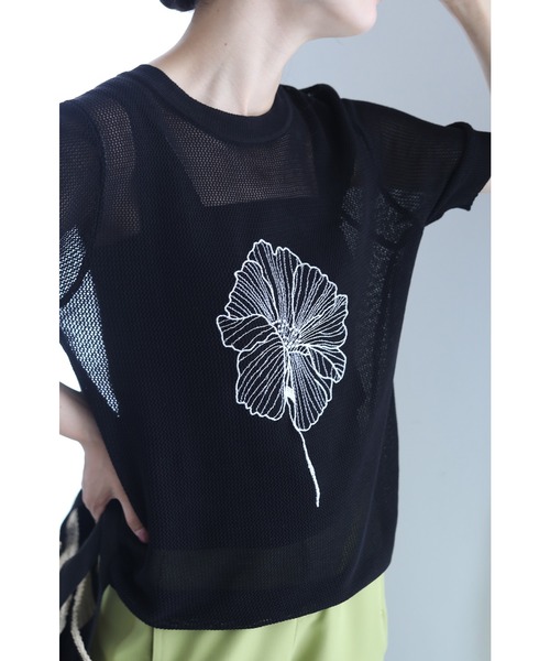 風を通す オシャレな大人のメッシュトップス（Tシャツ/カットソー）｜CAWAII（カワイイ）