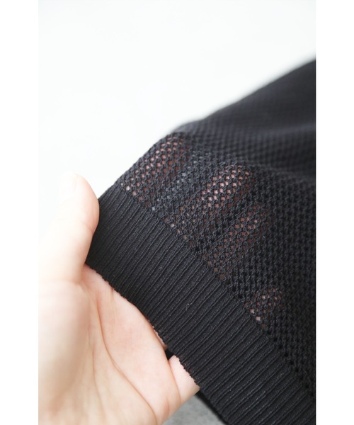 風を通す オシャレな大人のメッシュトップス（Tシャツ/カットソー）｜CAWAII（カワイイ）