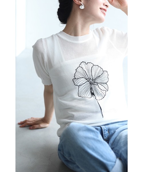 風を通す オシャレな大人のメッシュトップス（Tシャツ/カットソー）｜CAWAII（カワイイ）