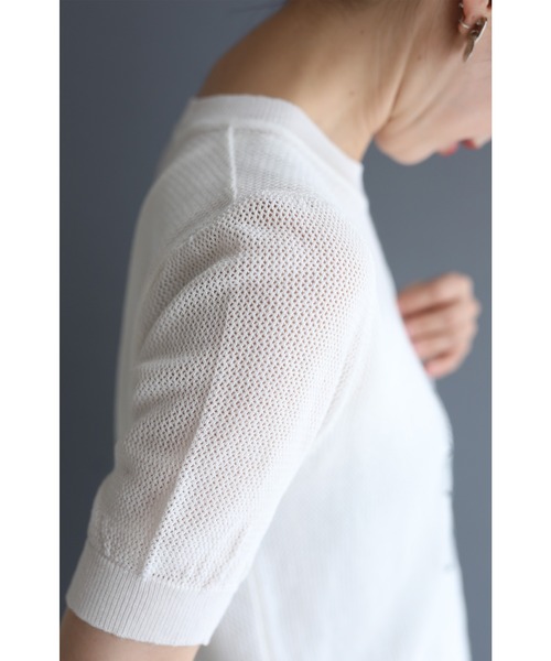 風を通す オシャレな大人のメッシュトップス（Tシャツ/カットソー）｜CAWAII（カワイイ）