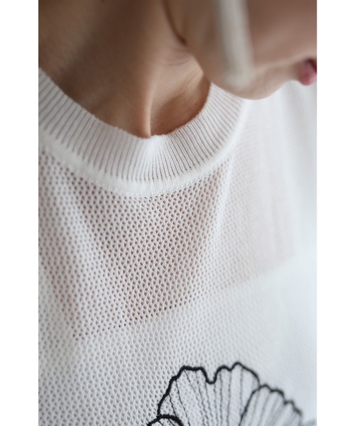 風を通す オシャレな大人のメッシュトップス（Tシャツ/カットソー）｜CAWAII（カワイイ）