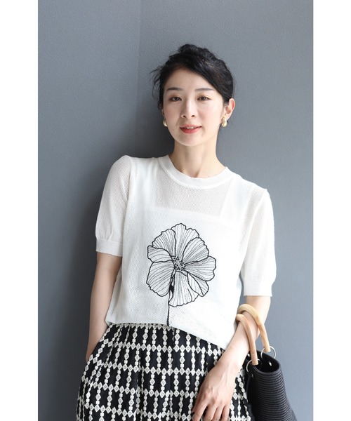 風を通す オシャレな大人のメッシュトップス（Tシャツ/カットソー）｜CAWAII（カワイイ）