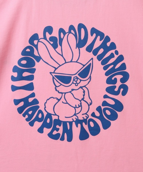 Candy Stripper（キャンディストリッパー）の「COOL BUNNY Tシャツ（Tシャツ/カットソー・レディース・ピンク/オフホワイト/ブラック・2）」の12枚目の写真