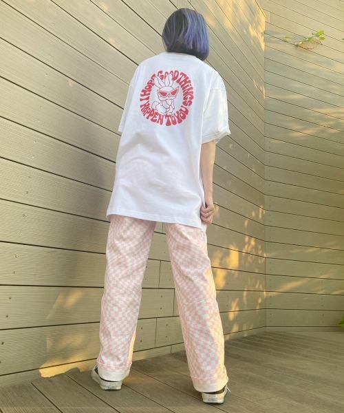 Candy Stripper（キャンディストリッパー）の「COOL BUNNY Tシャツ（Tシャツ/カットソー・レディース・ピンク/オフホワイト/ブラック・2）」の15枚目の写真