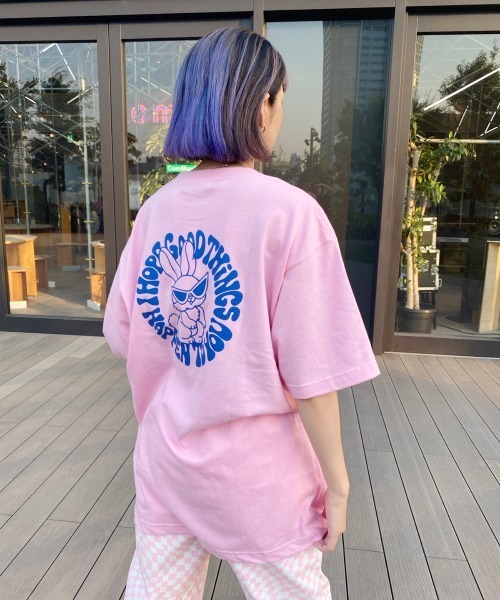 Candy Stripper（キャンディストリッパー）の「COOL BUNNY Tシャツ（Tシャツ/カットソー・レディース・ピンク/オフホワイト/ブラック・2）」の22枚目の写真