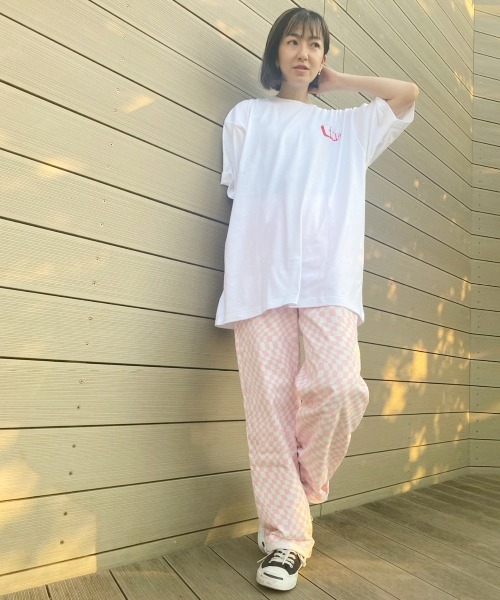 Candy Stripper（キャンディストリッパー）の「COOL BUNNY Tシャツ（Tシャツ/カットソー・レディース・ピンク/オフホワイト/ブラック・2）」の14枚目の写真