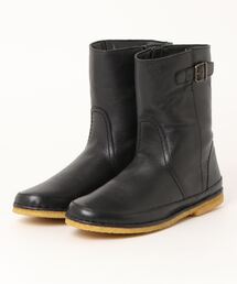 Piedi Nudi（ピエディヌーディ）の「hocco/ﾎｯｺ レザー シンプルブーツ（ブーツ・レディース）」