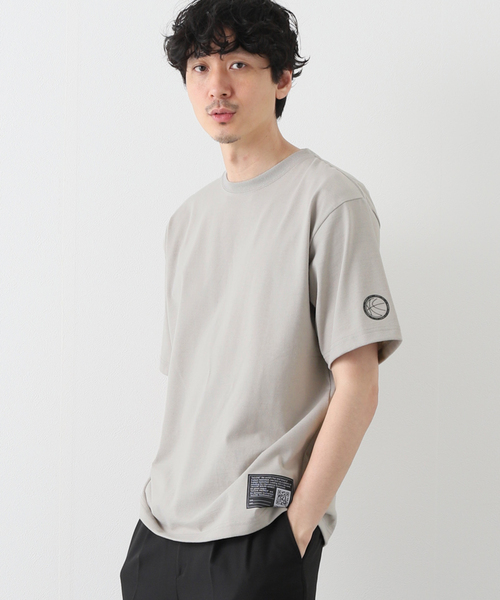 B.C STOCK（ベーセーストック）の「3x3 バックプリントTシャツ（Tシャツ/カットソー・メンズ・グレー/ホワイト系その他/ブラック・LARGE/X-LARGE/MEDIUM）」の5枚目の写真