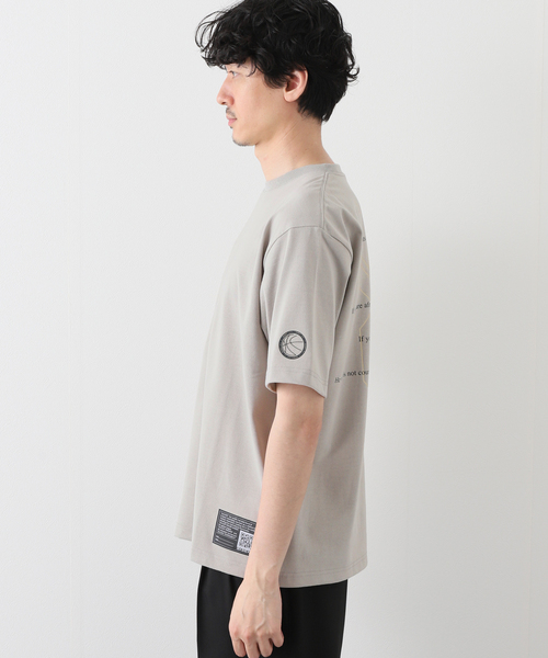 B.C STOCK（ベーセーストック）の「3x3 バックプリントTシャツ（Tシャツ/カットソー・メンズ・グレー/ホワイト系その他/ブラック・LARGE/X-LARGE/MEDIUM）」の9枚目の写真