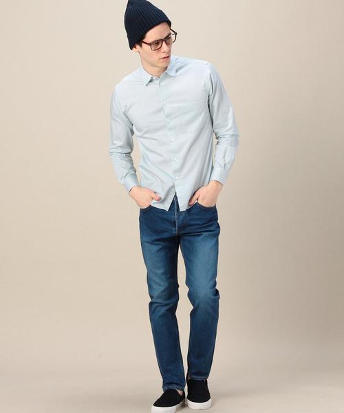 BEAUTY&YOUTH UNITED ARROWS(ビューティーアンドユースユナイテッドアローズ)の「BY シェービングデニム 5ポケット スキニーパンツ ◆(デニムパンツ・メンズ・ブラック/コバルトブルー・28inch/30inch/32inch/34inch)」の11枚目の写真