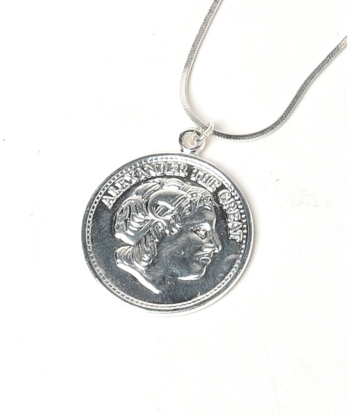 PBLIM（ページボーイリム）の「PAGEBOYLIM/コインネックレス（ネックレス・レディース・シルバー・FREE）」の3枚目の写真